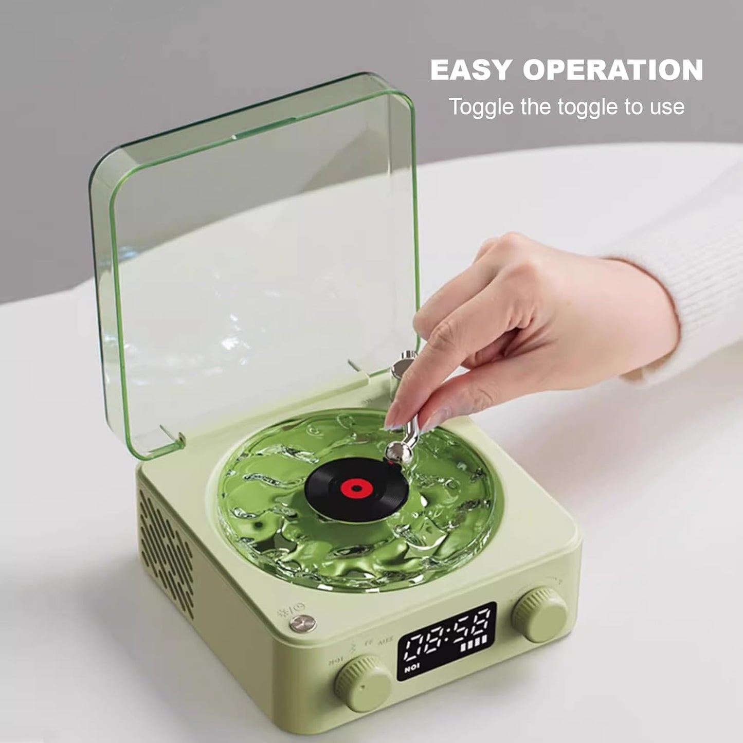 RetroVolt Mini Bluetooth Speaker – Vintage Design, Big Sound